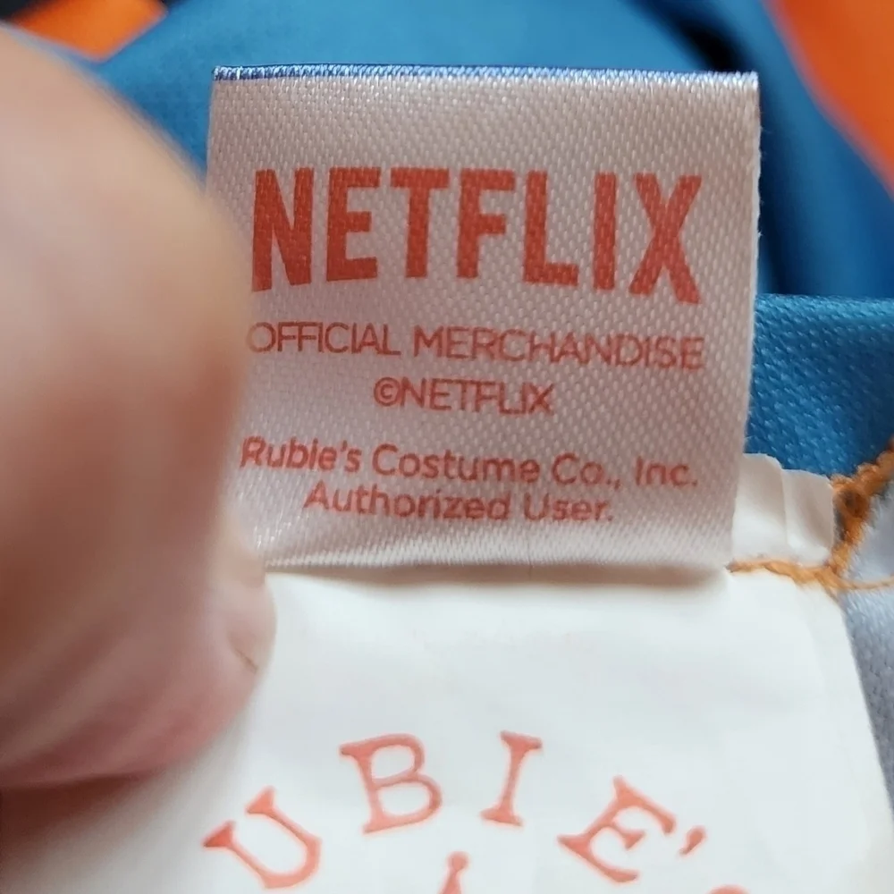 Rubie's Netflix Stranger Things Dustin Tee Shirt Boys Medium M Halloween Costume - Picture 11 of 13